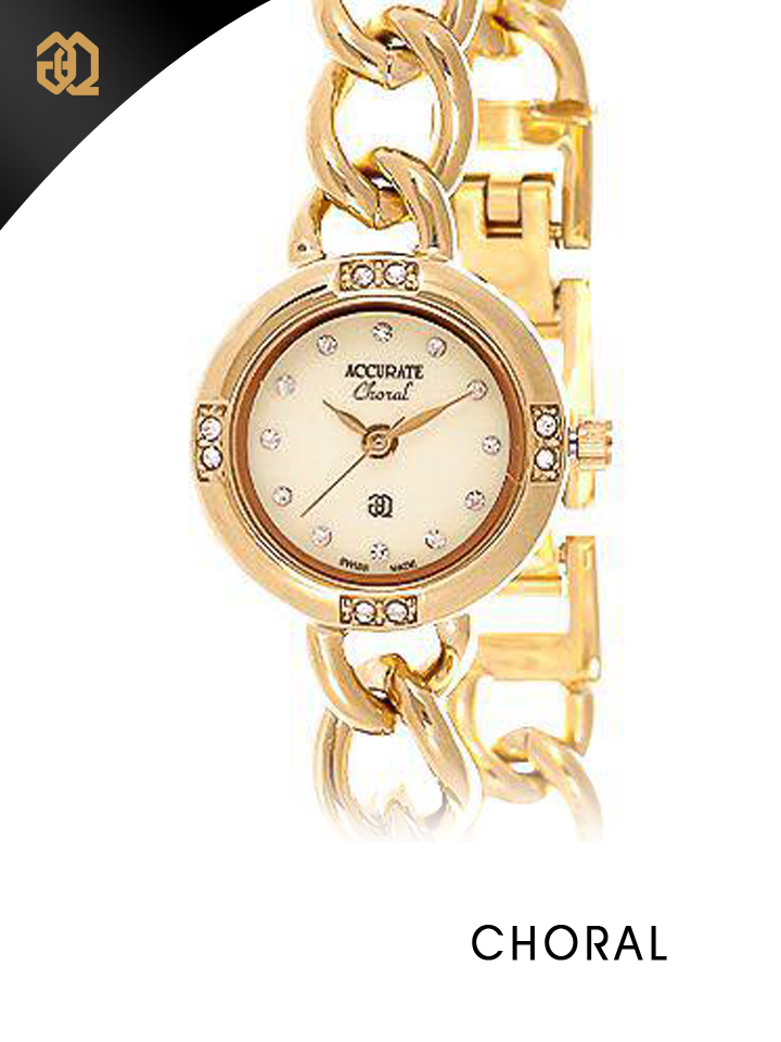 Accurate choral ladies watch price sale